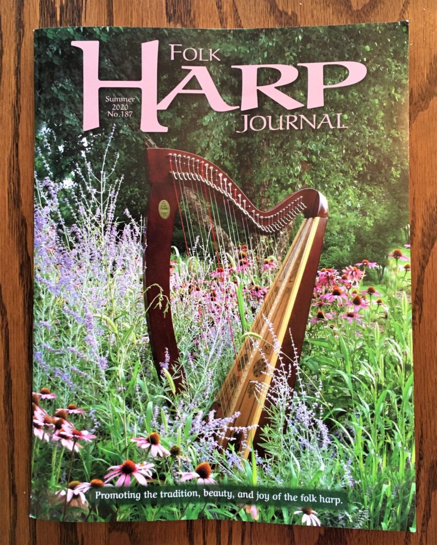 Folk Harp Journal with "Healing Waters"